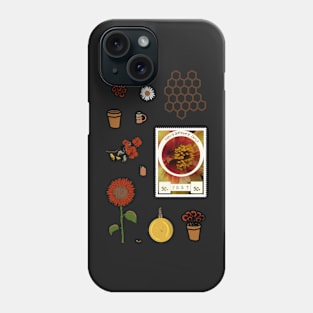 Red-Orange Honeycore Aesthetic Phone Case