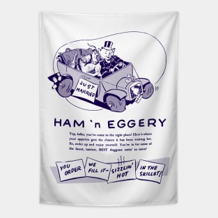 Ham 'n' Eggery Tapestry