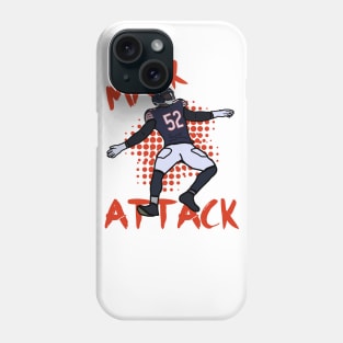 Khalil Mack 'Mack Attack' Chicago Bears NFL Phone Case