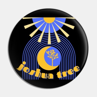 Joshua Tree Sun & Moon Pin