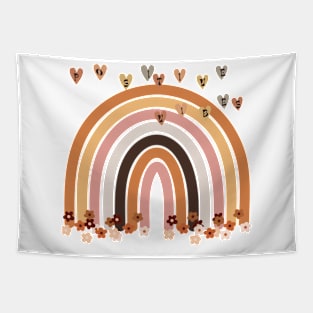 Rainbows and positive vibes Tapestry