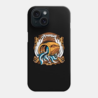 Zodiac AQUARIUS Frame Series Phone Case