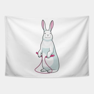 Rabbit Fitness Sports Tapestry