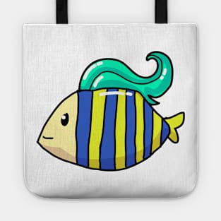 colorful fish Tote