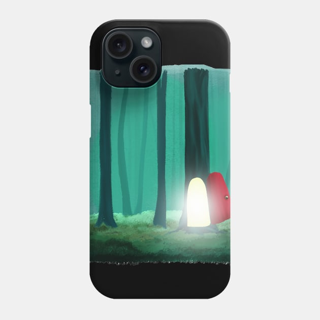 Daily Sketch: Door in the Tree Phone Case by hollydoesart