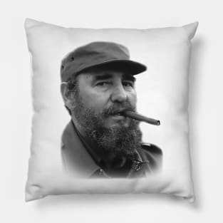 Fidel Castro with a Cigar Pillow