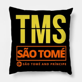 TMS - São Tomé airport code Pillow