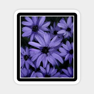 Purple Flower Magnet