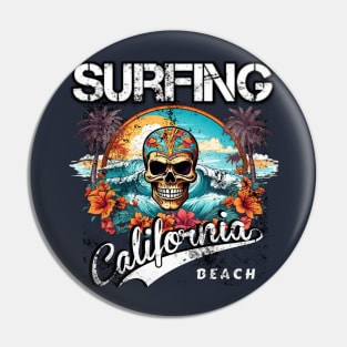 California Surf Pin