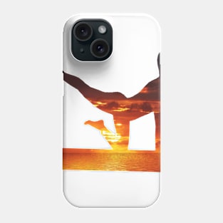 yoga and fitness Phone Case