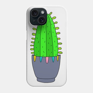 Cute Cactus Design #161: Nice Cactus In SImple Pot Phone Case