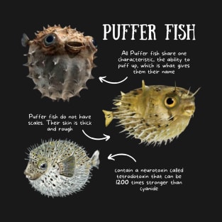 Animal Facts - Puffer Fish T-Shirt