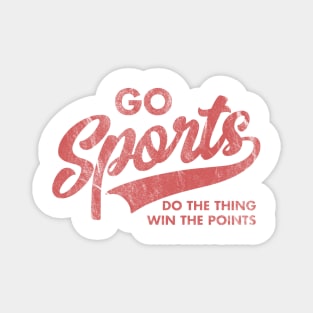 Go Sports \\ Vintage Magnet