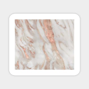 Civezza - rose gold marble Magnet