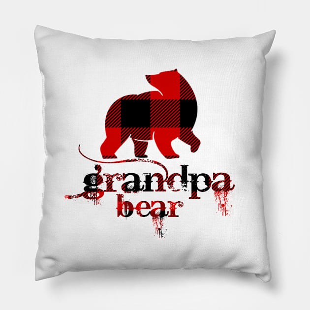 Grandpa bear Pillow by FatTize