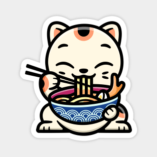 Kitty Ramen Yum! Magnet