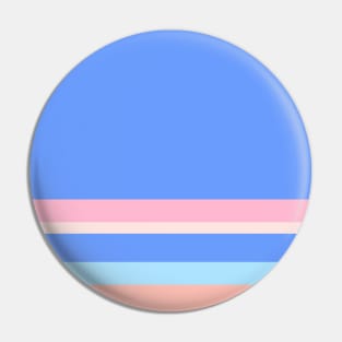 A subtle recipe of Powder Blue, Cornflower Blue, Little Girl Pink, Very Light Pink and Melon stripes. Pin