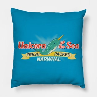 Unicorn of the Sea Pillow