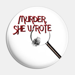 Vintage 1994 Murder She Wrote TV Promo Pin