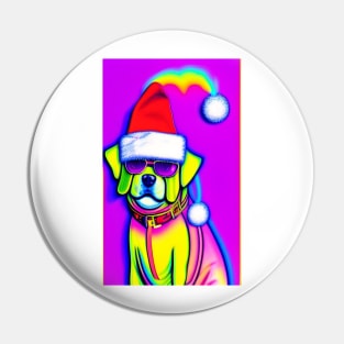 Santa Paws Is Coming To Town Pin