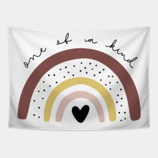 One Of a Kind - Cute Rainbow Tapestry