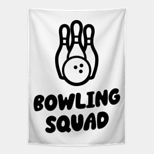 Bowling squad Tapestry