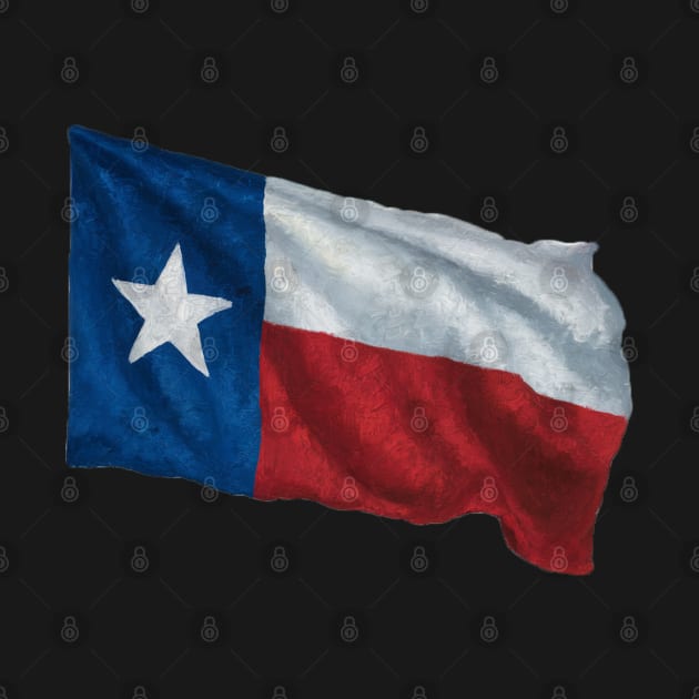 Texas Flag by Moulezitouna