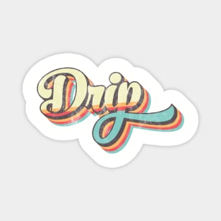 Drip 70's Retro Magnet