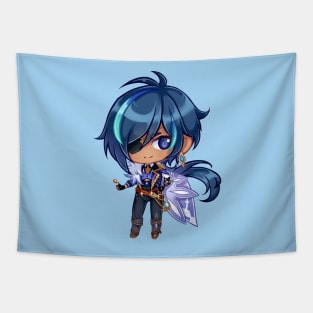 Kaeya chibi Tapestry