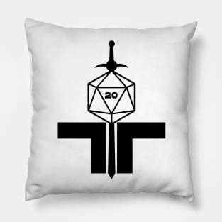 TTRPG Community logo only (Light) Pillow