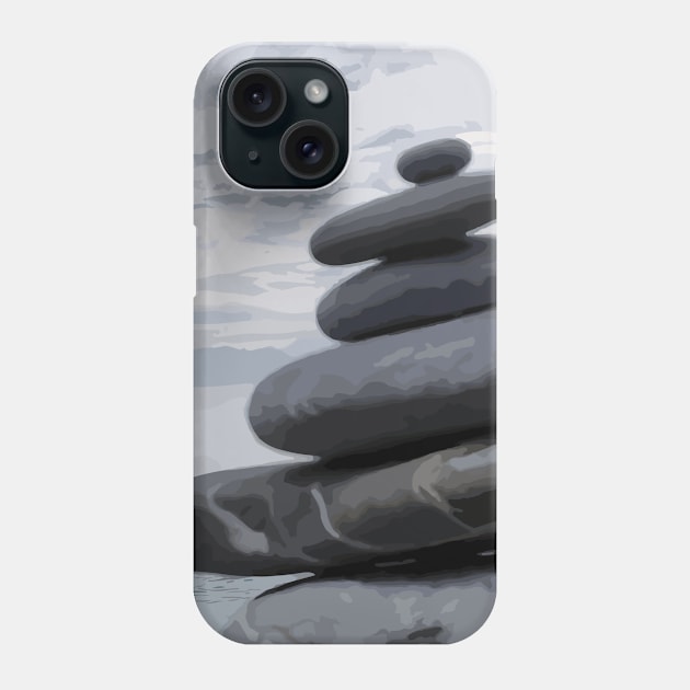 The Stony Sea Phone Case by VogueVibesShop