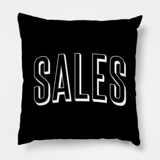 Sales Block Pillow