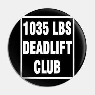 deadlift 1035 lbs Pin