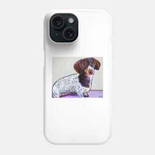 Buttercup the Adorable Dachshund by Robert Phelps Phone Case