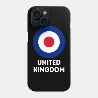 United Kingdom RAF Military Roundel, Royal Air Force Phone Case