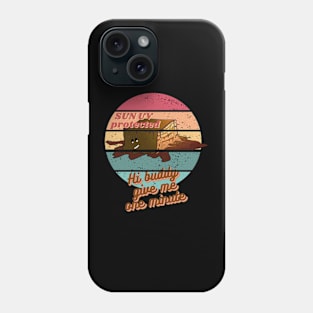 Chocolate Sun UV protected retro Phone Case