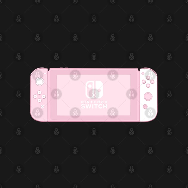 Gaming Pastel Pink Console Sticker by ellenent