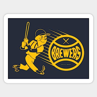 Milwaukee Brewers Vintage Baseball Bats for sale