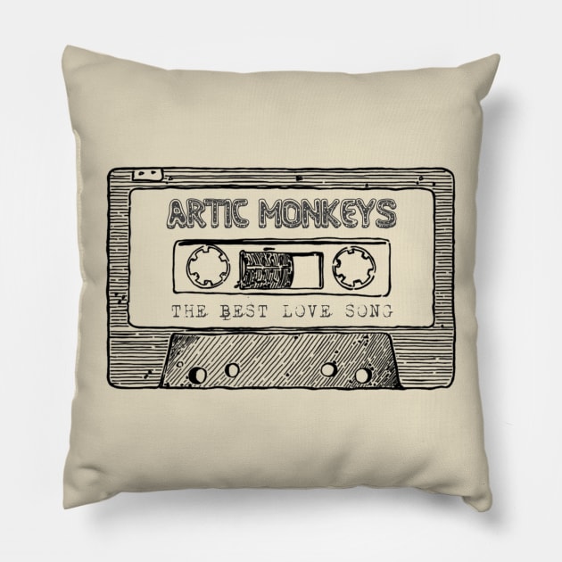 Artic monkeys Pillow by Homedesign3