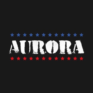 Aurora, Colorado - CO US Army 4th of July T-Shirt