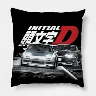 initial d street racing Ryosuke Takahashi FC vs Rin Hojo r32 Pillow