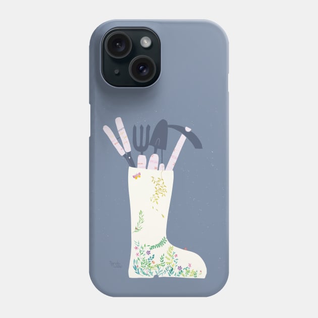 Gardening tools Phone Case by nandawatts