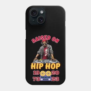 50 Years Hip Hop Vinyl Retro 50th Anniversary Celebration Phone Case