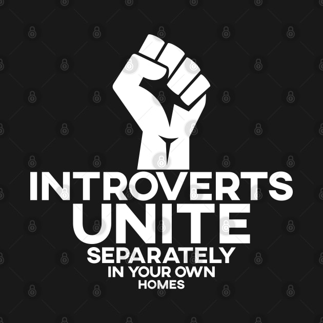 INTROVERTS UNITE! Separately in your own homes by giovanniiiii