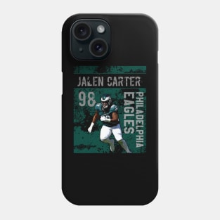 Jalen carter || philadelphia eagles Phone Case