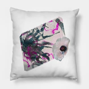 Poppy Blues Pillow