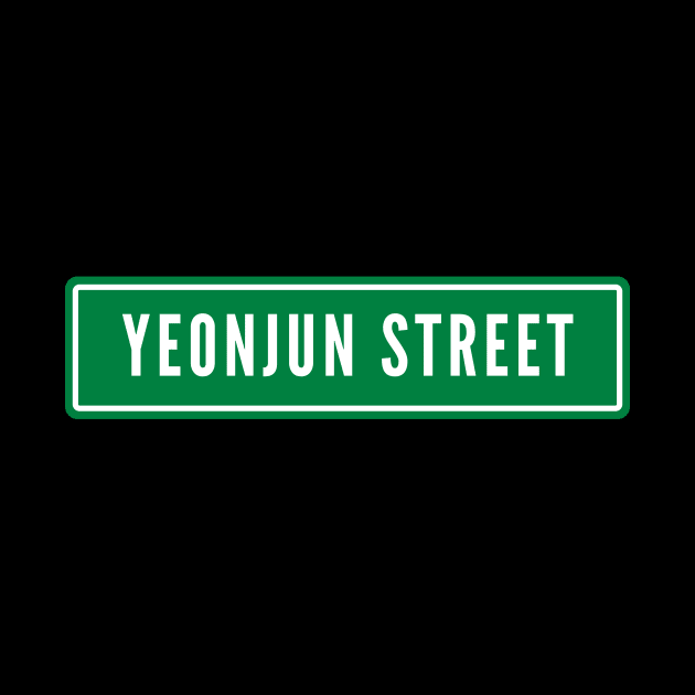 Yeonjun Street Sign TXT by wennstore