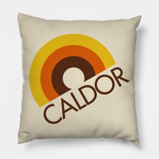 CALDOR Department Store Rainbow Logo Pillow