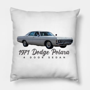 1971 Dodge Polara 4 Door Sedan Pillow