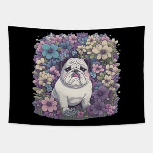 Bulldog Boldness - Strong and Stubborn Charm Tapestry